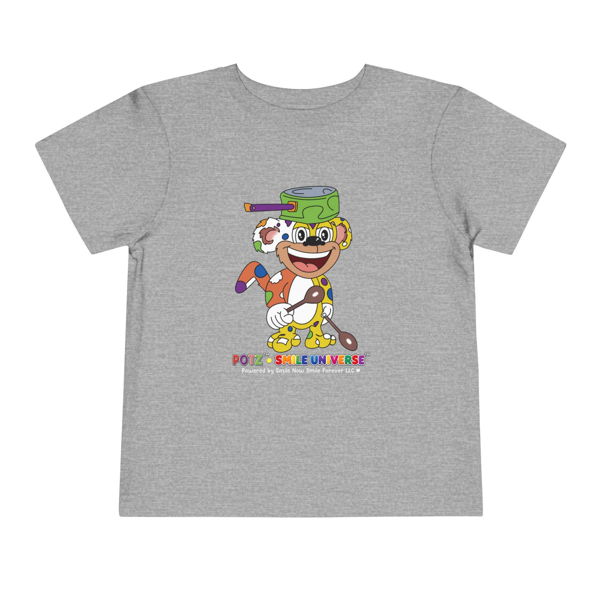 Potz™ Toddler Short Sleeve Tee – Playful Graphic Tee | Smile Universe Collection