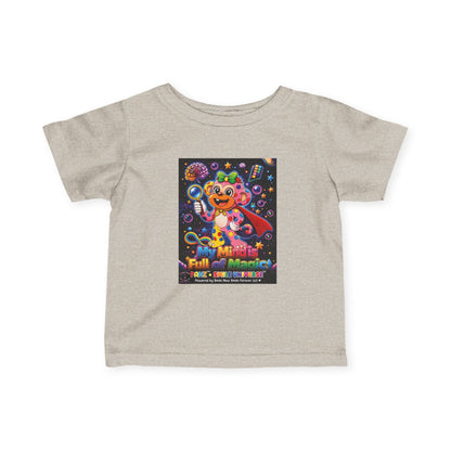 Panz™ Infant Fine Jersey Tee – "My Mind is Full of Magic" Graphic | Smile Universe Collection