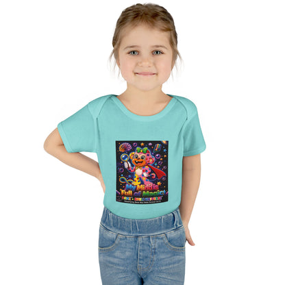 Panz™ Infant Baby Rib Bodysuit – "My Mind is Full of Magic" Graphic | Smile Universe Collection
