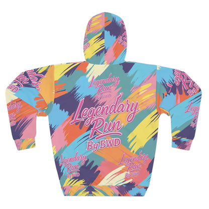 BWD Color Splash 1’s - Men’s AOP Pullover Hoodie (First Edition)