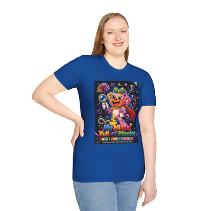 Panz™ Unisex Softstyle T-Shirt – "My Mind is Full of Magic" Graphic | Smile Universe Collection