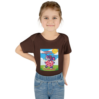 Piklez™ Infant Bodysuit – “Destined to Shine” Baby Outfit | Smile Universe Collection