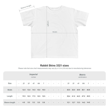 Piklez™ Toddler's Fine Jersey Tee – "Full of Love!" Graphic Shirt | Smile Universe Collection