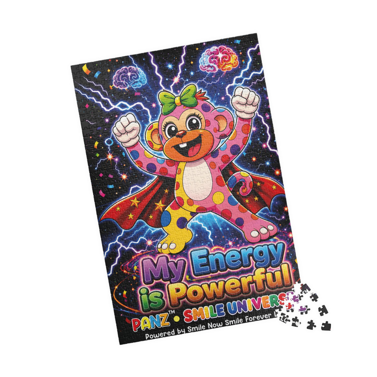 Panz™ Puzzle – "My Energy is Powerful" Graphic Jigsaw Puzzle | Smile Universe Collection