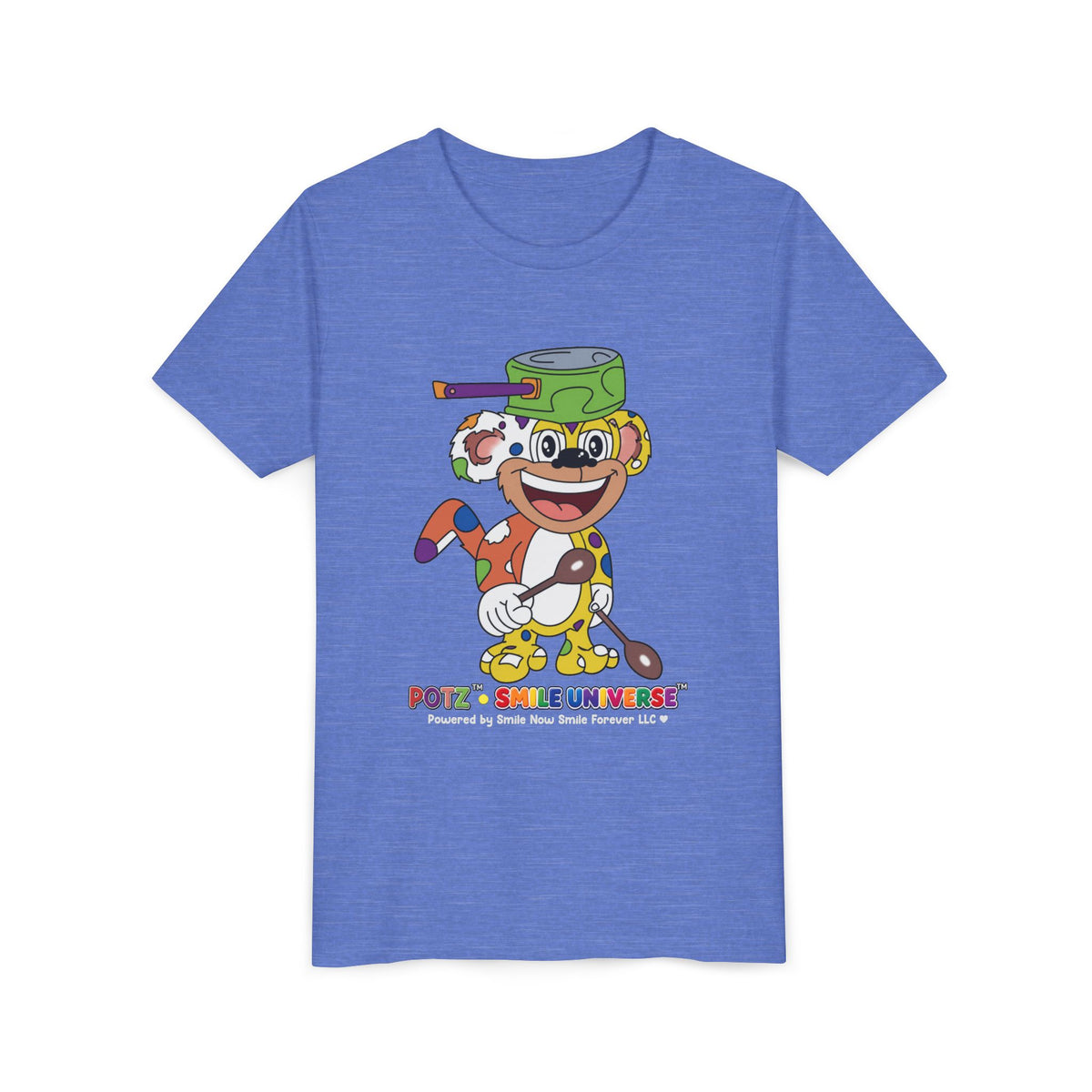 Potz™ Youth Short Sleeve Tee – Playful Graphic Tee | Smile Universe Collection