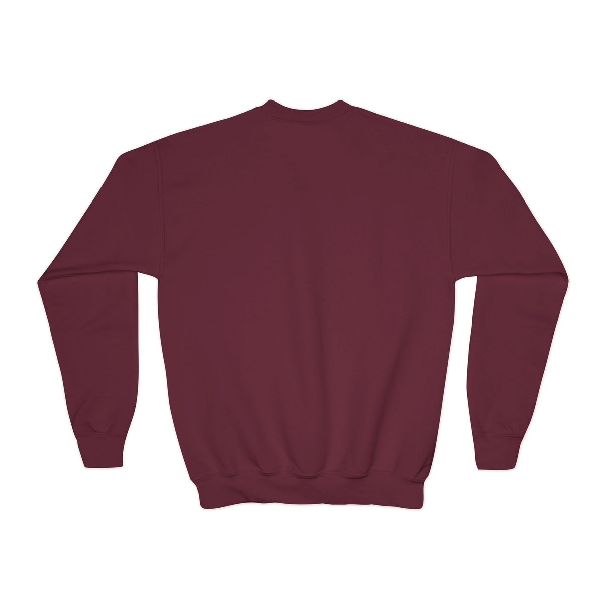 TuBz™ "Being Smart Iz Kool" Youth Crewneck Sweatshirt – Character Dress-Up Graphic Sweatshirt | Smile Universe TuBz4Kidz Collection