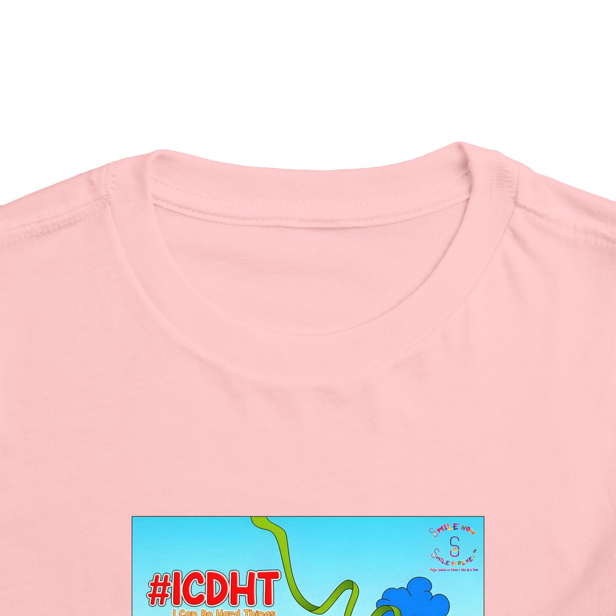 TuBz™ "I Can Do Hard Things" Toddler T-Shirt | Toddler Short Sleeve Tee  - Positive Kids Graphic Tee