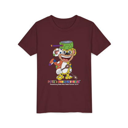 Potz™ Youth Short Sleeve Tee – Playful Graphic Tee | Smile Universe Collection