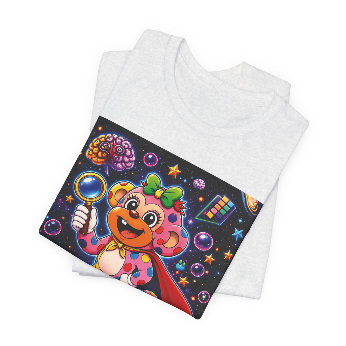Panz™ Unisex Jersey Short Sleeve Tee – "My Mind is Full of Magic" Graphic | Smile Universe Collection