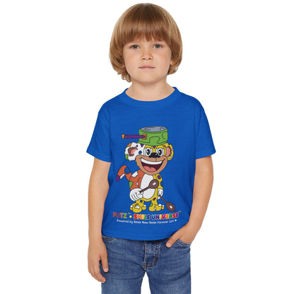 Potz™ Heavy Cotton™ Toddler T-Shirt – Playful Graphic Tee | Smile Universe Collection