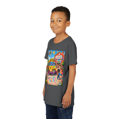 Lani™ Youth Short Sleeve Tee – "Let's Sing Happiness Together!" Graphic