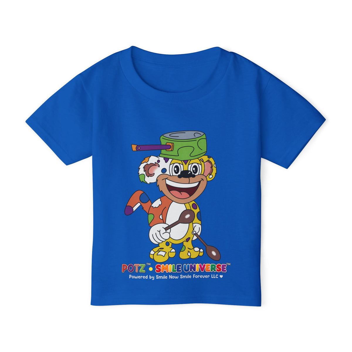 Potz™ Heavy Cotton™ Toddler T-Shirt – Playful Graphic Tee | Smile Universe Collection