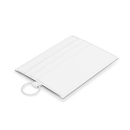 Lani™ Saffiano Leather Card Holder – "Where Being Different is CELEBRATED!" Graphic