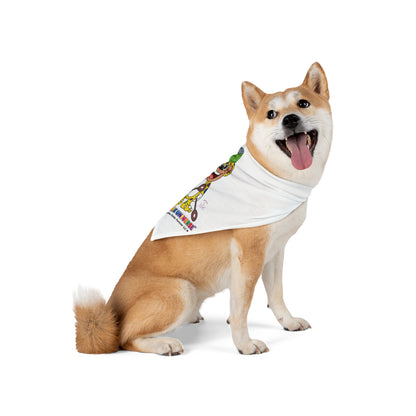 Potz™ Pet Bandana – Playful Graphic | Smile Universe Collection