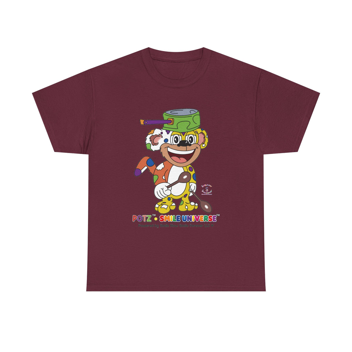 Potz™ Unisex Heavy Cotton™ Tee – Playful Graphic Tee | Smile Universe Collection