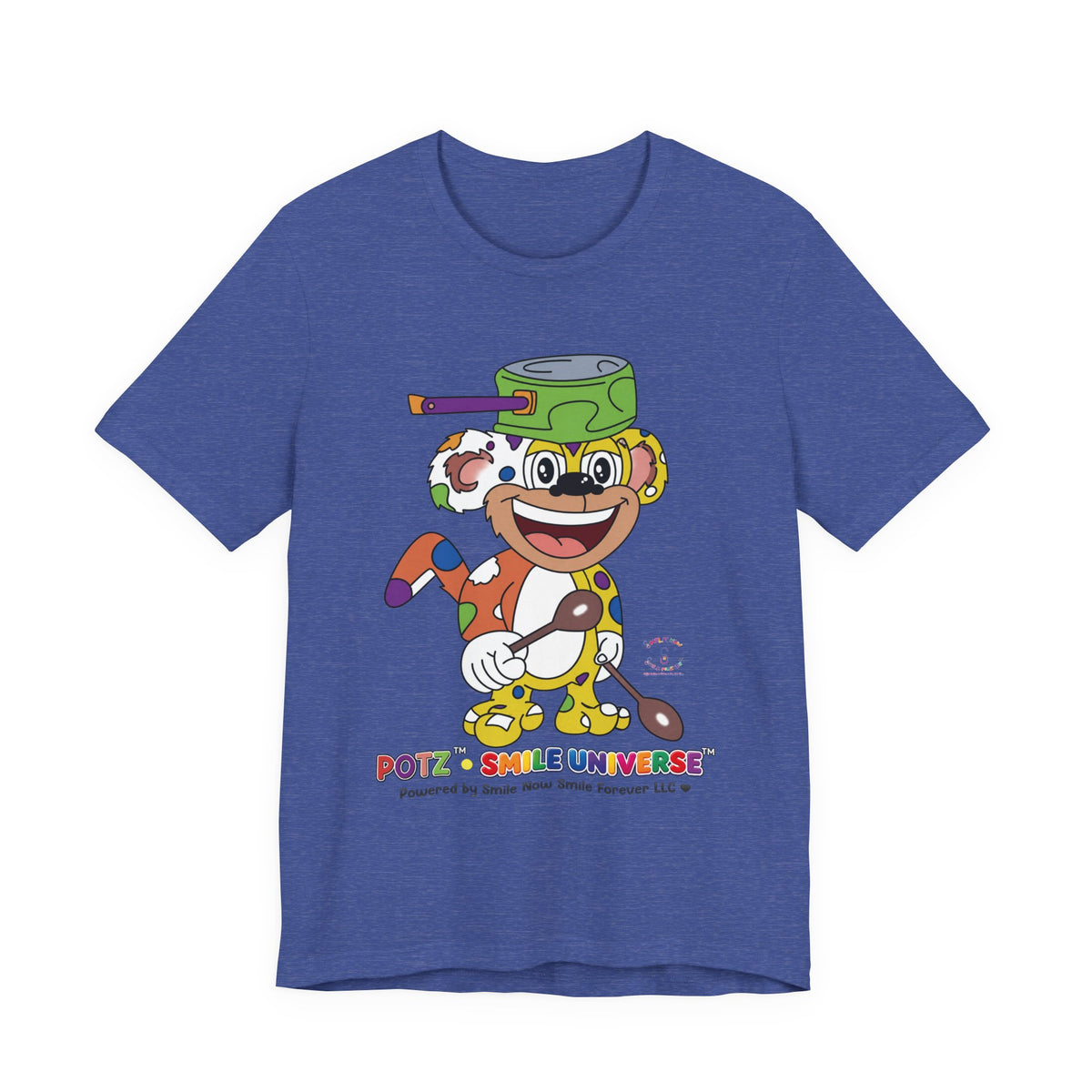 Potz™ Unisex Jersey Short Sleeve Tee – Playful Graphic Tee | Smile Universe Collection
