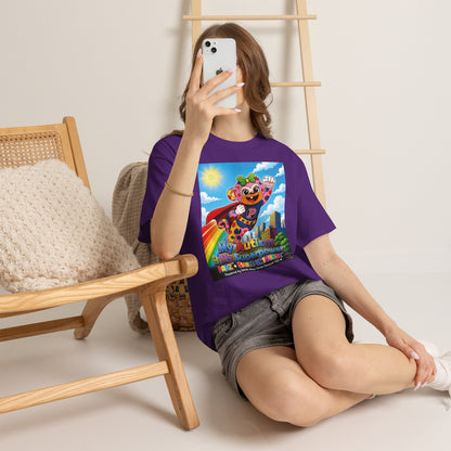 Panz™ Unisex Heavy Cotton™ Tee – "My Autism is My Superpower" Graphic | Smile Universe Collection