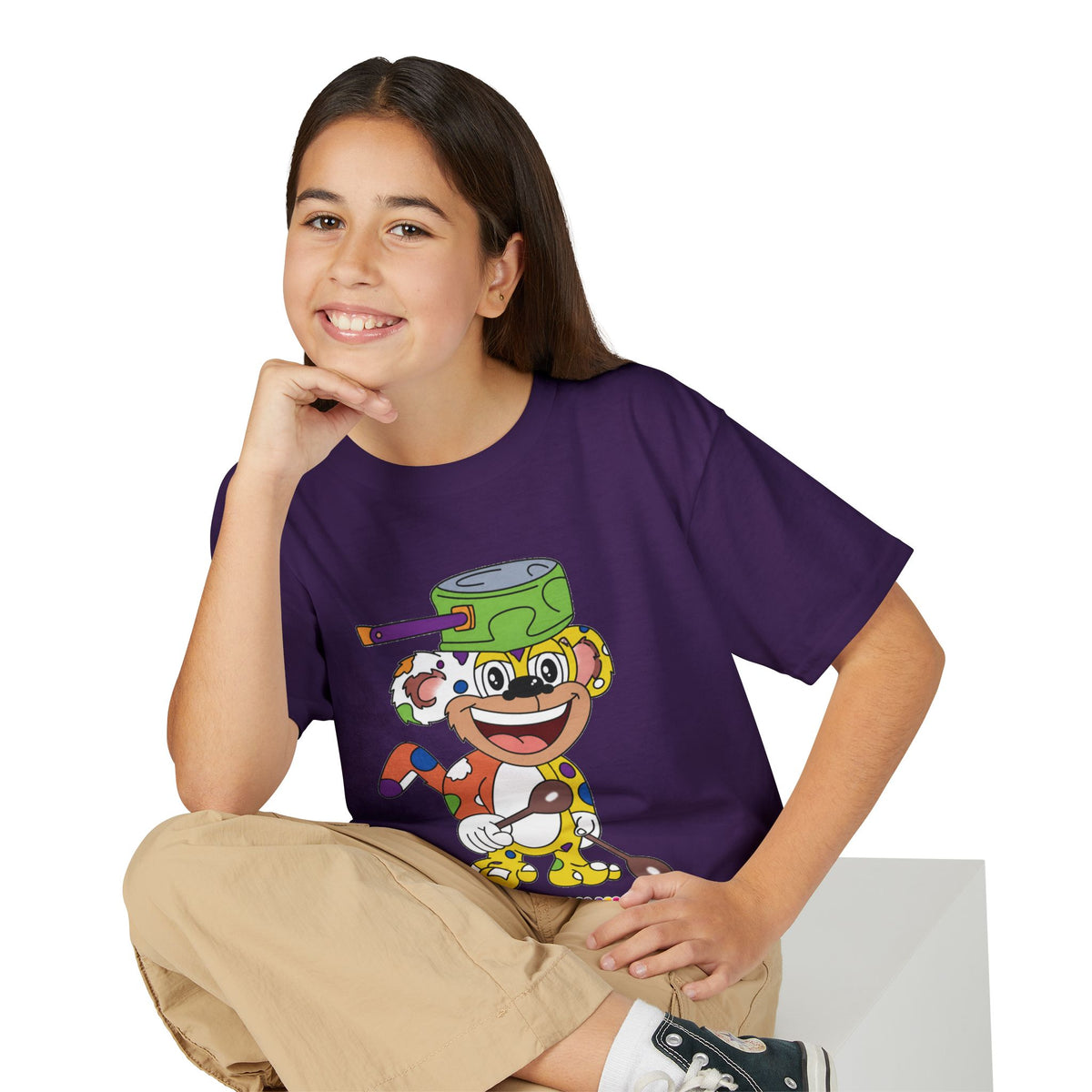 Potz™ Youth DryBlend® T-Shirt – Playful Graphic Tee | Smile Universe Collection
