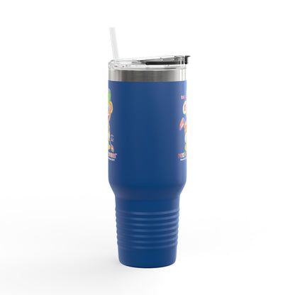 Potz™ Insulated Travel Mug 40oz – Playful Graphic Tumbler | Smile Universe Collection