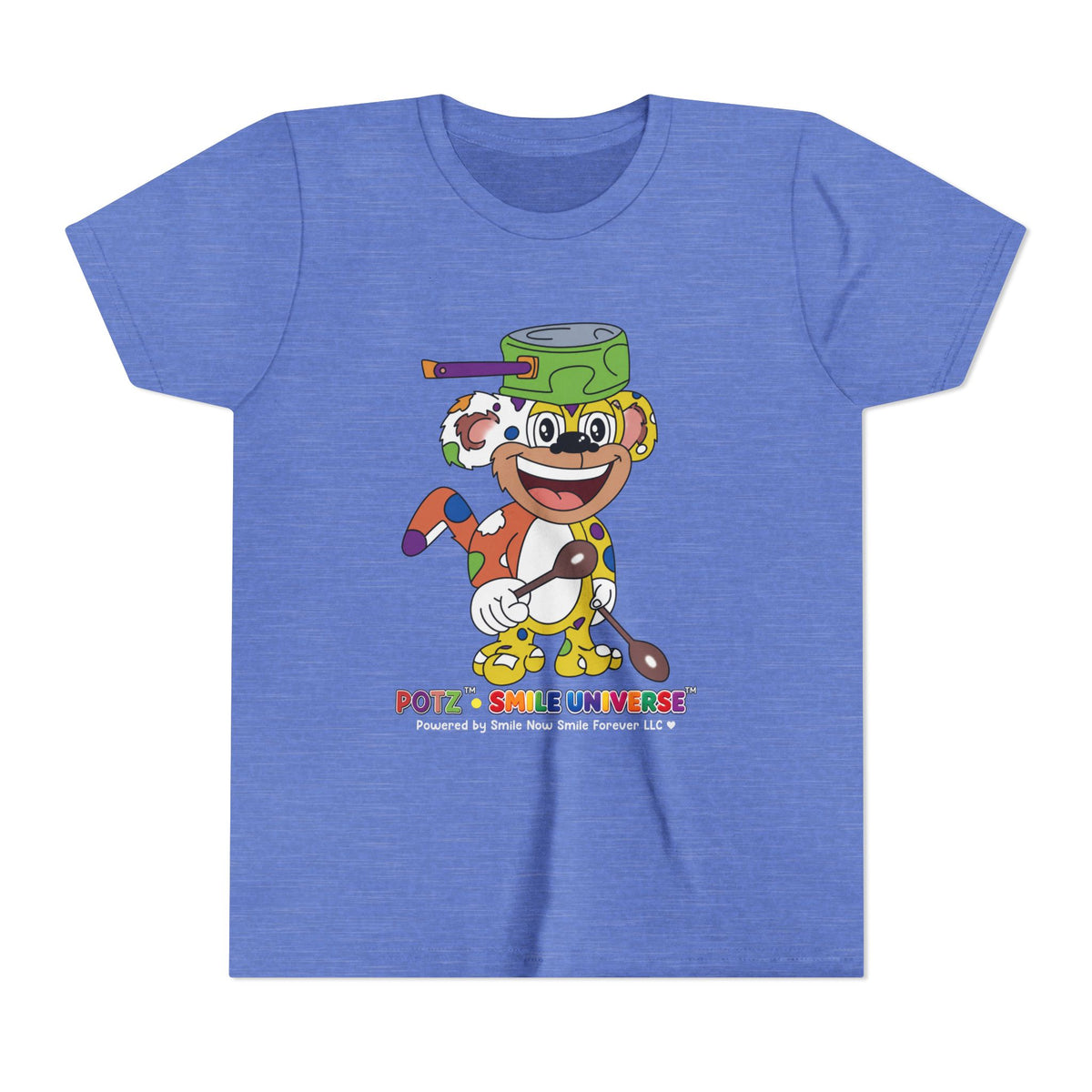 Potz™ Youth Short Sleeve Tee – Playful Graphic Tee | Smile Universe Collection