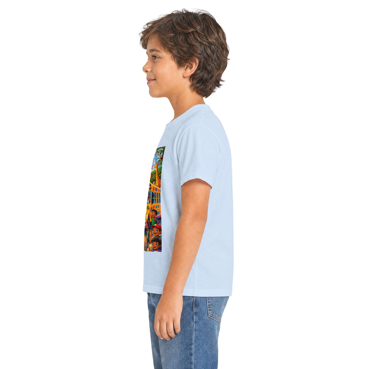 Lani™ Kids Softstyle Tee – "Adventure Starts With Us!" Graphic