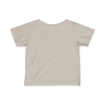 Lani™ Infant Fine Jersey Tee – "Safe Rides, Happy Hearts" Graphic