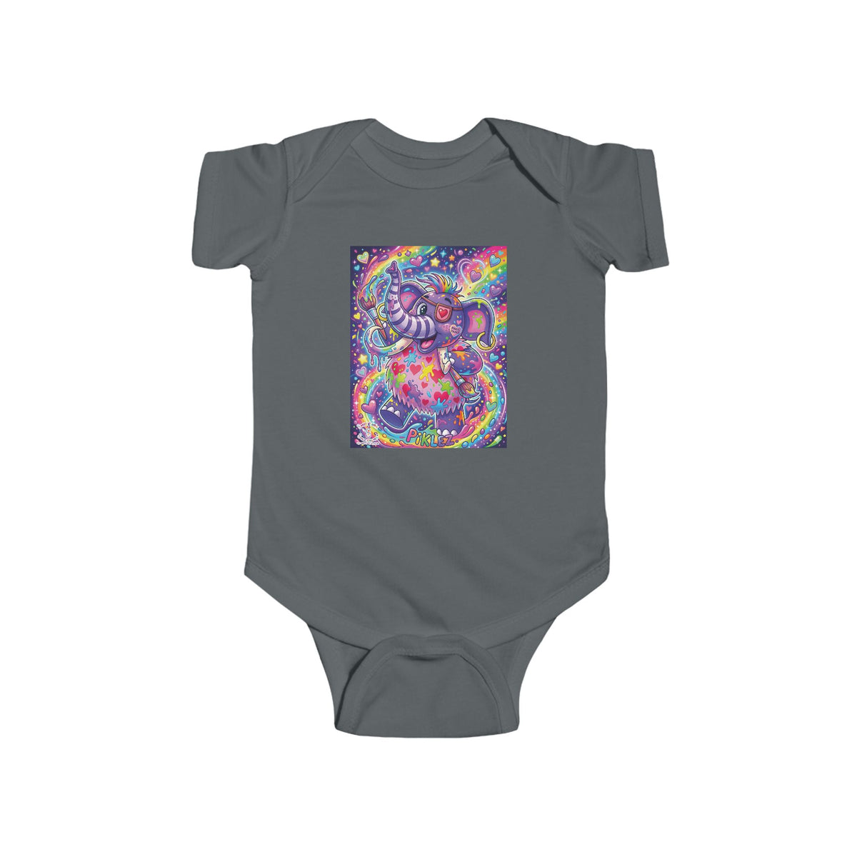 Piklez™ Infant Fine Jersey Bodysuit – "Magic Paint!" Graphic | Smile Universe Collection