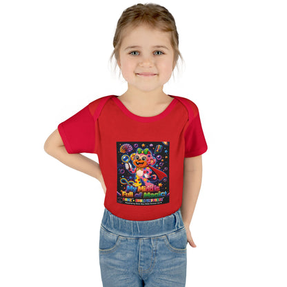 Panz™ Infant Baby Rib Bodysuit – "My Mind is Full of Magic" Graphic | Smile Universe Collection