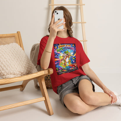 Potz™ Unisex Heavy Cotton™ Tee – "Energy is My Superpower!" Graphic Tee | Smile Universe Collection