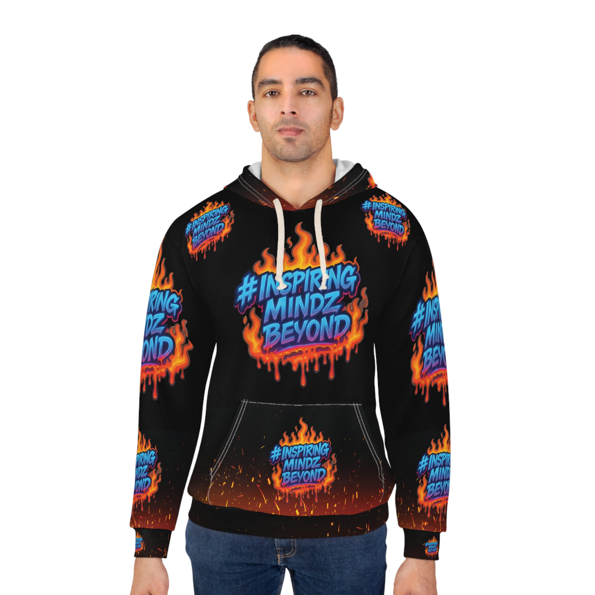 Inspiring Mindz Beyond AOP Hoodie