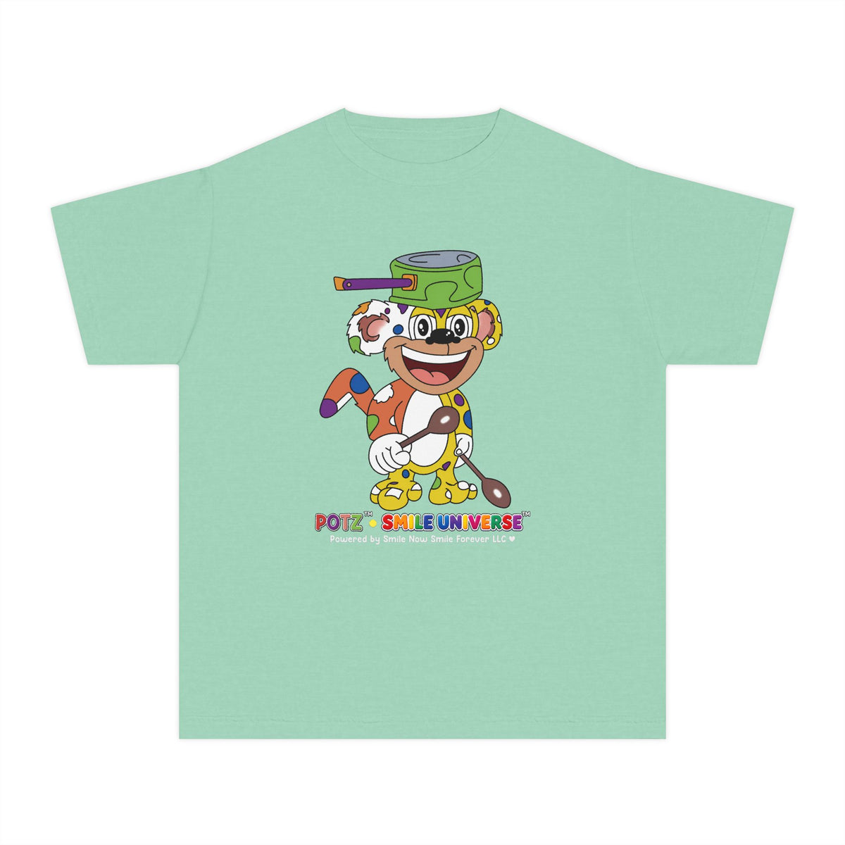 Potz™ Youth Midweight Tee – Playful Graphic Tee | Smile Universe Collection