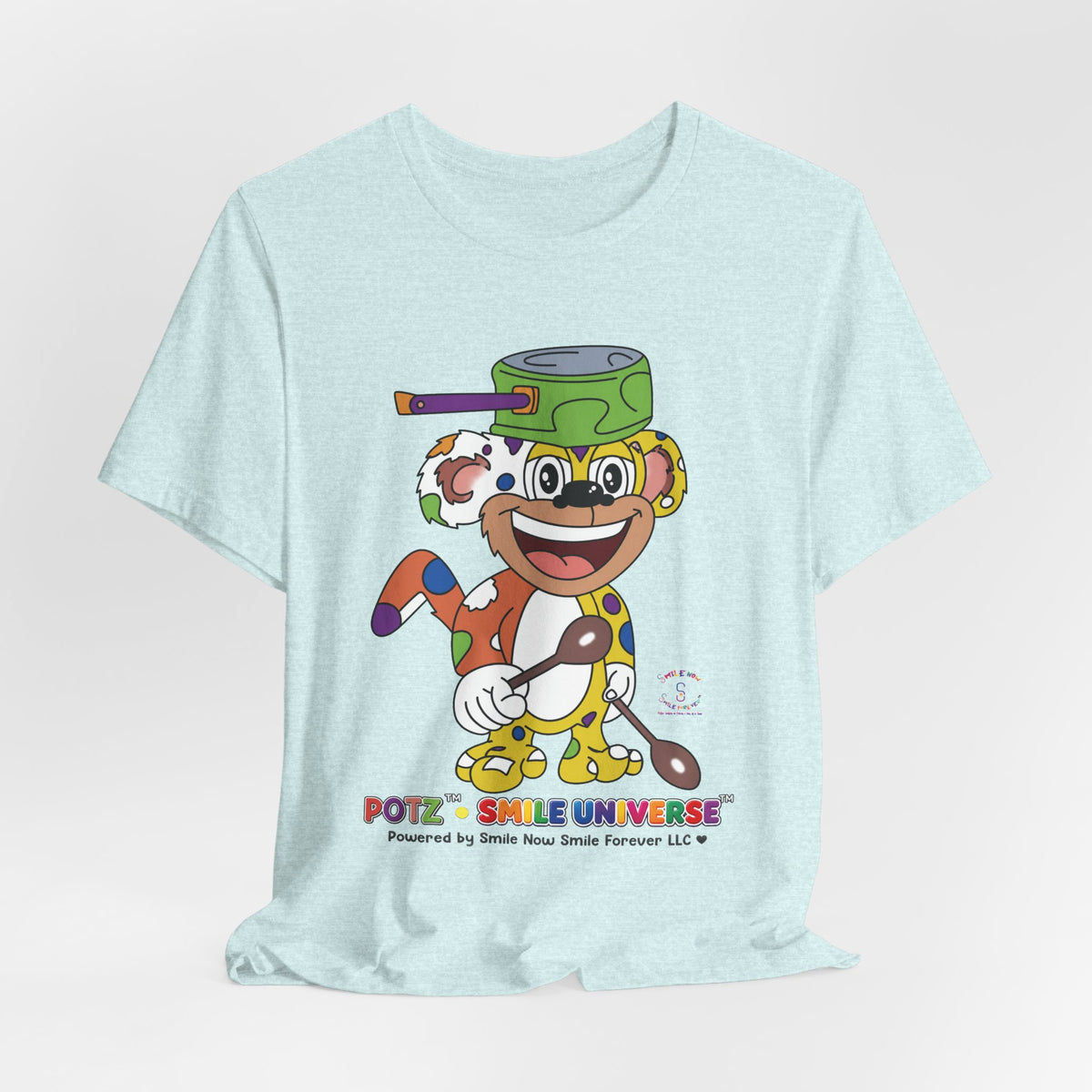 Potz™ Unisex Jersey Short Sleeve Tee – Playful Graphic Tee | Smile Universe Collection