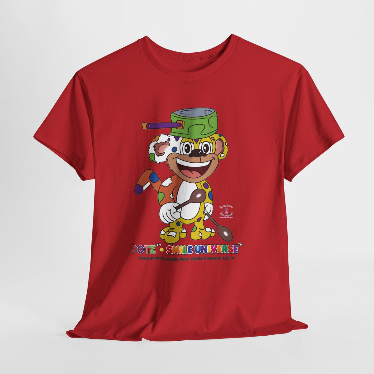 Potz™ Unisex Heavy Cotton™ Tee – Playful Graphic Tee | Smile Universe Collection