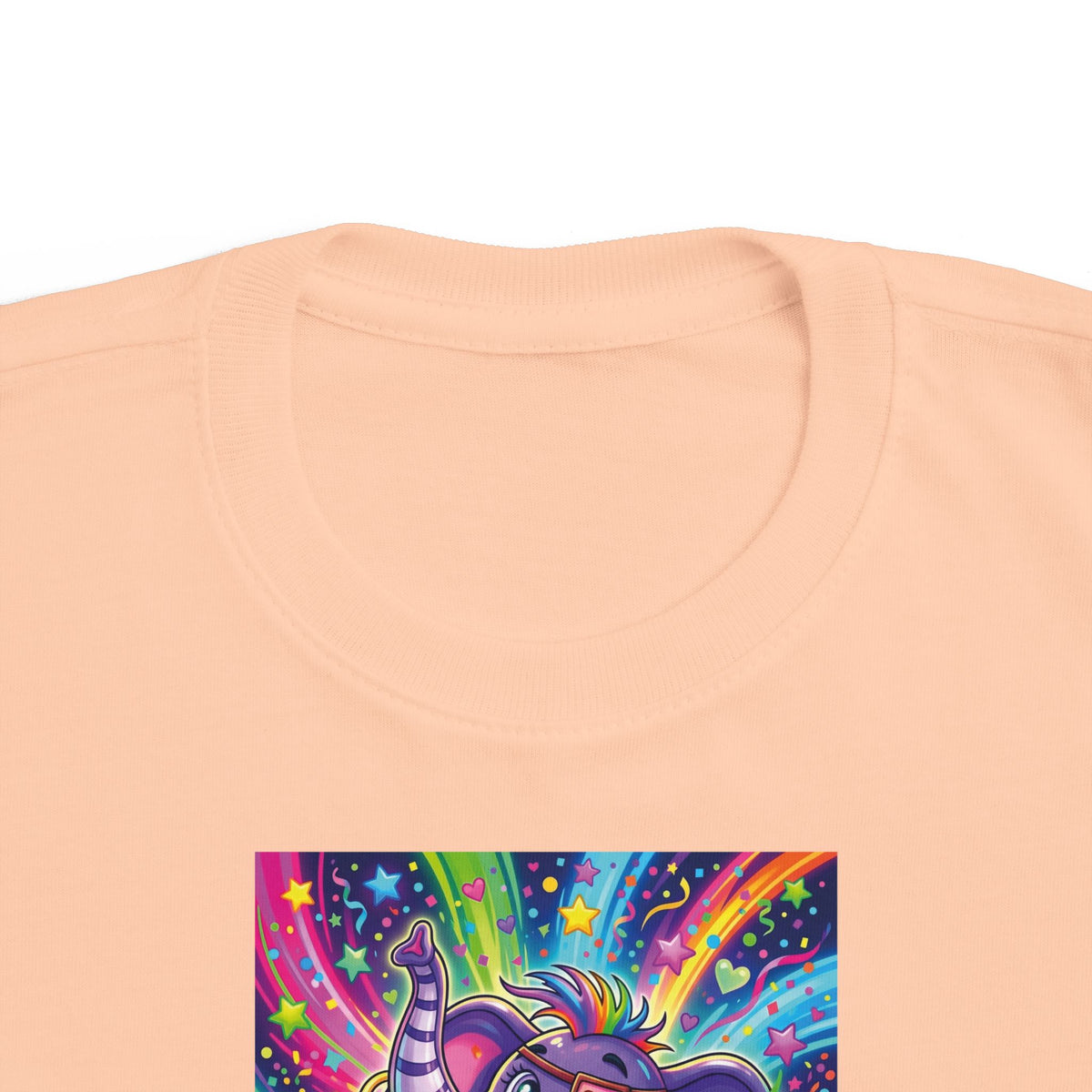 Piklez™ Toddler's Fine Jersey Tee – "Born to Celebrate!" Graphic Shirt | Smile Universe Collection