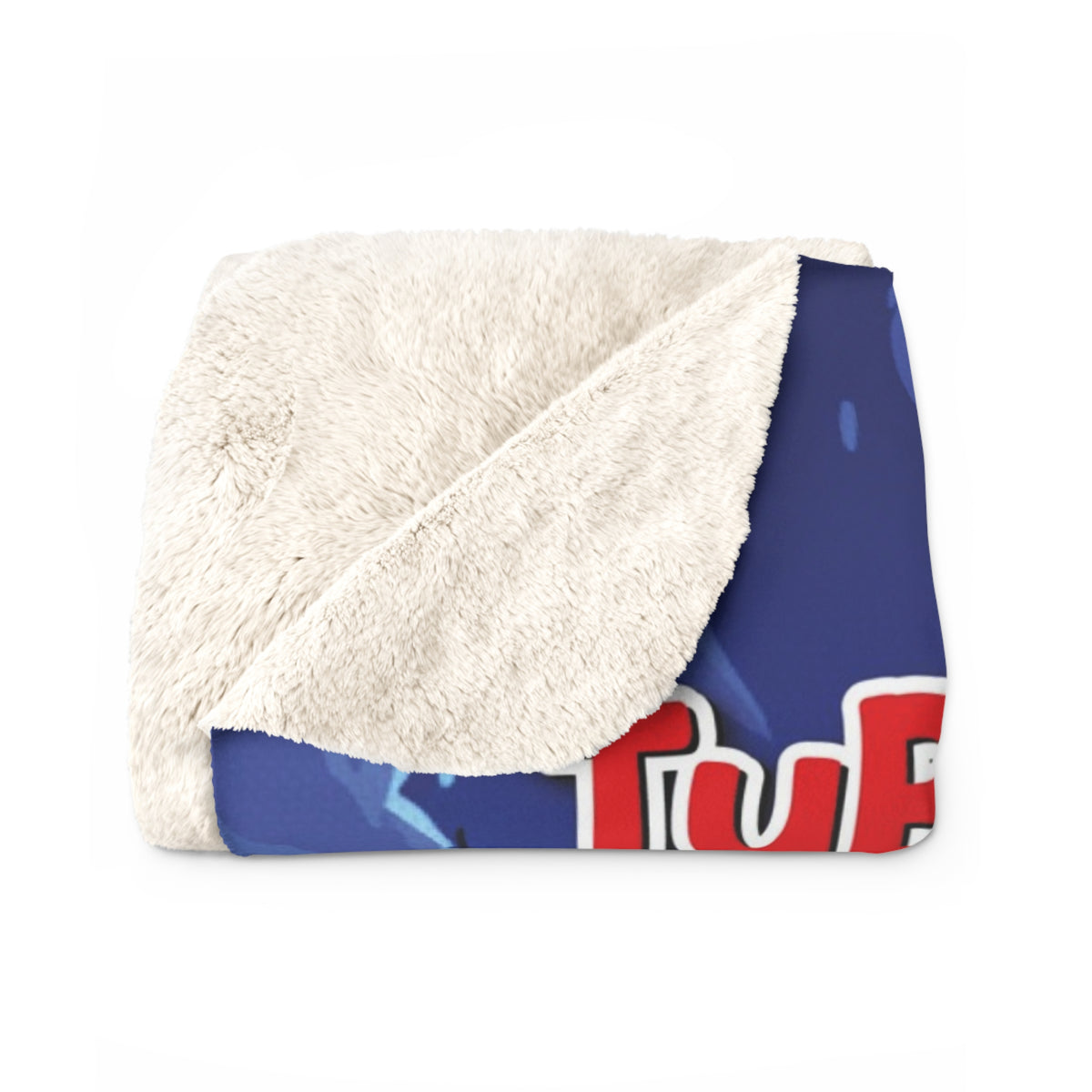 TuBz™ Sherpa Fleece Blanket – "Fighting Causes 4 a Better Tomorrow" Graphic | Smile Universe Collection