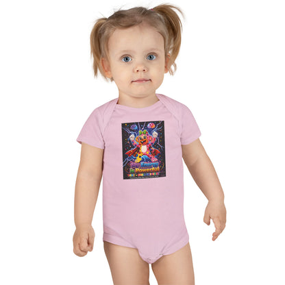 Panz™ Baby Short Sleeve Onesie® – "My Energy is Powerful" Graphic Bodysuit | Smile Universe Collection