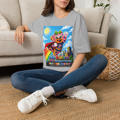 Panz™ Unisex Softstyle T-Shirt – "My Autism is My Superpower" Graphic | Smile Universe Collection