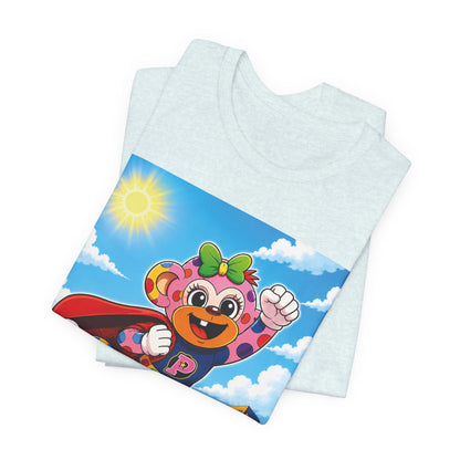 Panz™ Unisex Jersey Short Sleeve Tee – "My Autism is My Superpower" Graphic | Smile Universe Collection