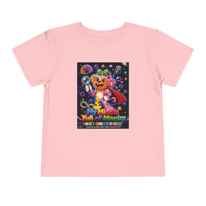 Panz™ Toddler Short Sleeve Tee – "My Mind is Full of Magic" Graphic | Smile Universe Collection