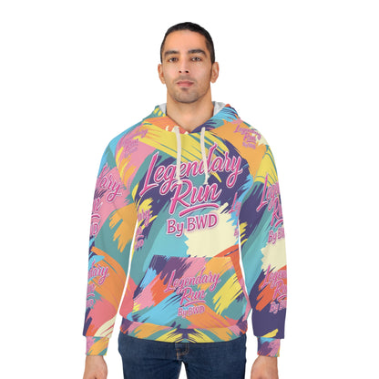BWD Color Splash 1’s - Men’s AOP Pullover Hoodie (First Edition)