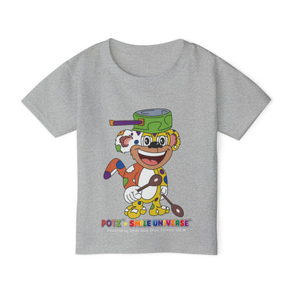 Potz™ Heavy Cotton™ Toddler T-Shirt – Playful Graphic Tee | Smile Universe Collection