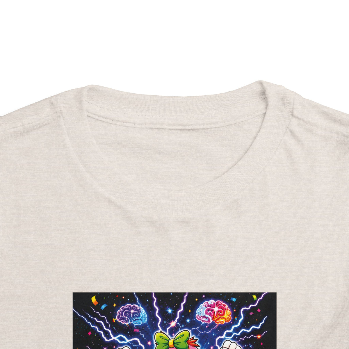 Panz™ Toddler Short Sleeve Tee – "My Energy is Powerful" Graphic Tee | Smile Universe Collection