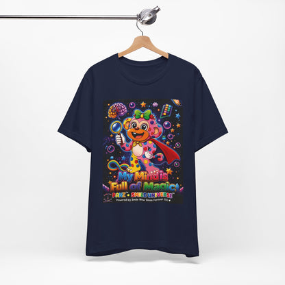 Panz™ Unisex Jersey Short Sleeve Tee – "My Mind is Full of Magic" Graphic | Smile Universe Collection