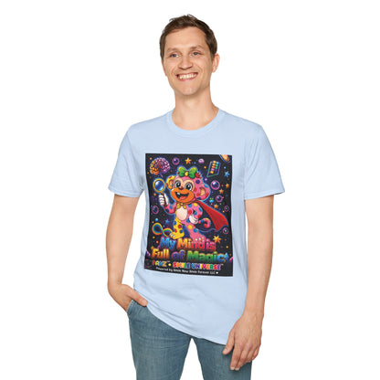 Panz™ Unisex Softstyle T-Shirt – "My Mind is Full of Magic" Graphic | Smile Universe Collection