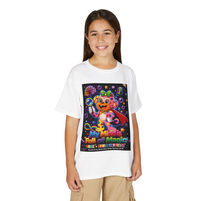Panz™ Youth DryBlend® T-Shirt – "My Mind is Full of Magic" Graphic | Smile Universe Collection