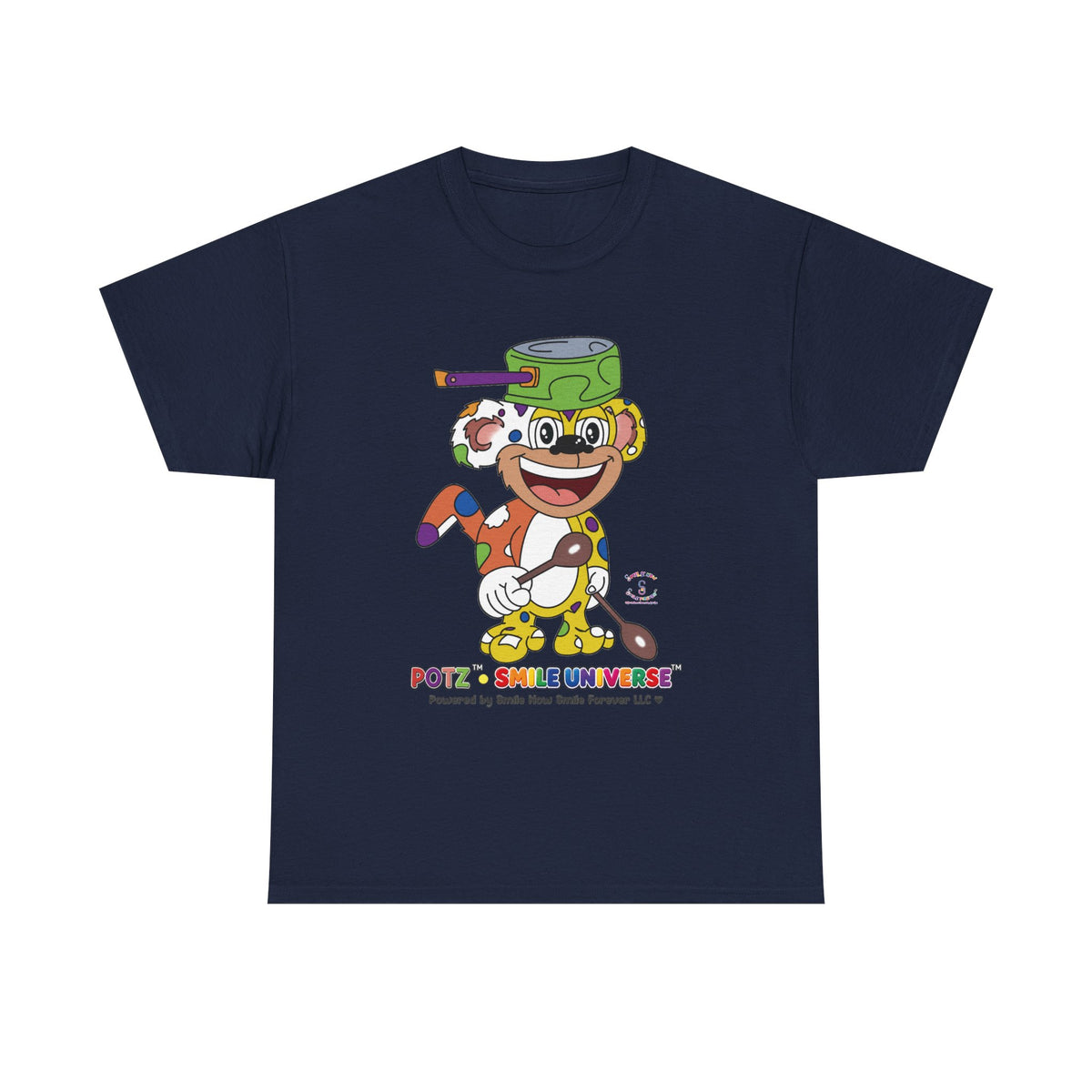 Potz™ Unisex Heavy Cotton™ Tee – Playful Graphic Tee | Smile Universe Collection