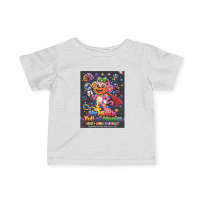 Panz™ Infant Fine Jersey Tee – "My Mind is Full of Magic" Graphic | Smile Universe Collection