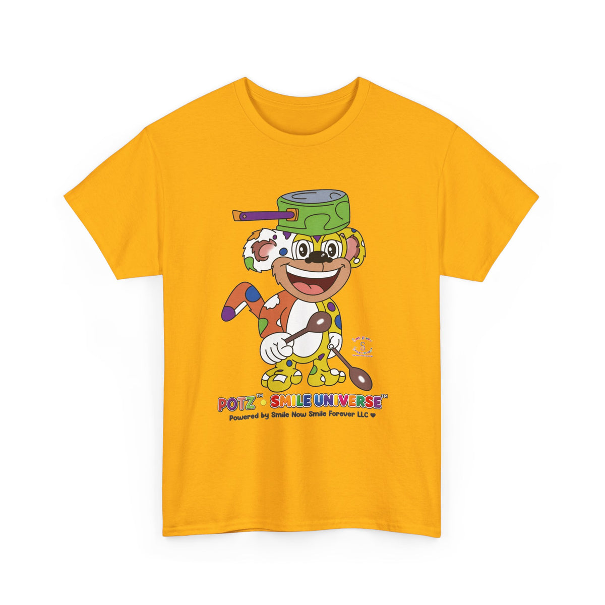 Potz™ Unisex Heavy Cotton™ Tee – Playful Graphic Tee | Smile Universe Collection