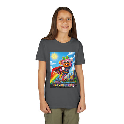 Panz™ Youth Short Sleeve Tee – "My Autism is My Superpower" Graphic | Smile Universe Collection
