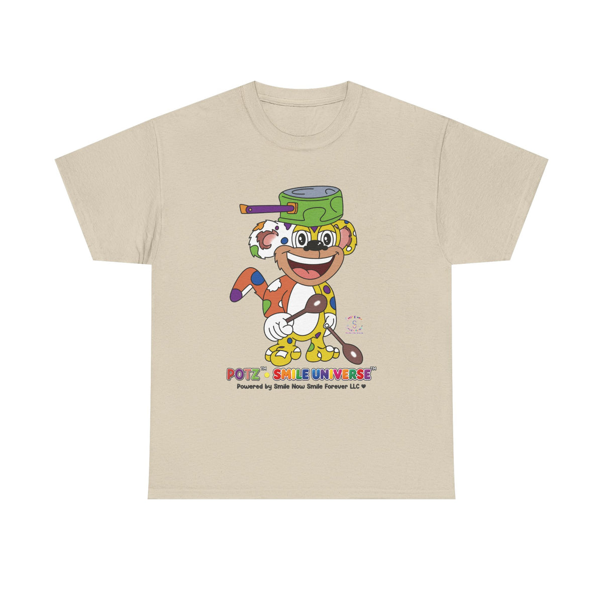 Potz™ Unisex Heavy Cotton™ Tee – Playful Graphic Tee | Smile Universe Collection